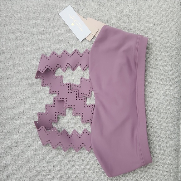 Spiritual Gangster Medium Felicity Dream Tech Eco Jersey Bra Crop Top Scallop - Picture 3 of 5